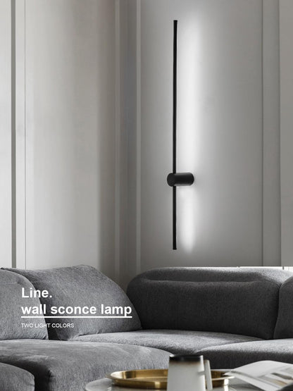 Enova Nordic Linear Strip Wall Lamp - Lighticular
